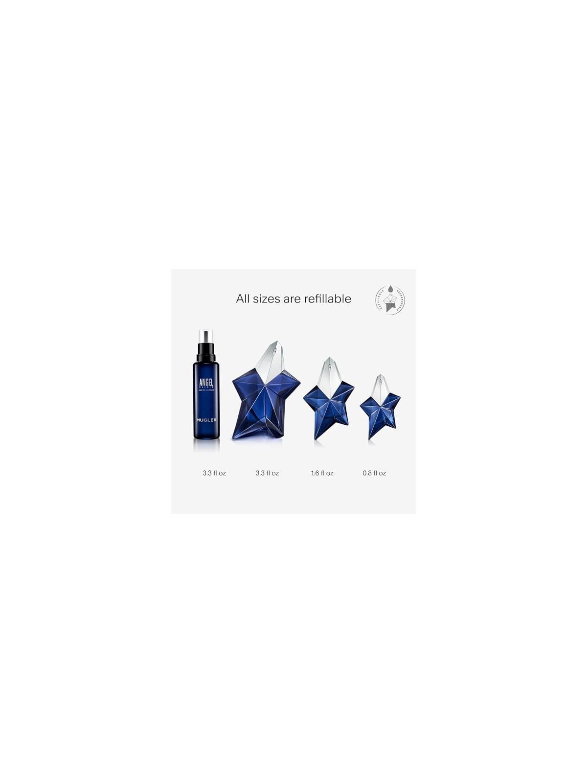 Thierry Mugler Angel Elixir Acqua di Profumo Relleno 100ml Donna