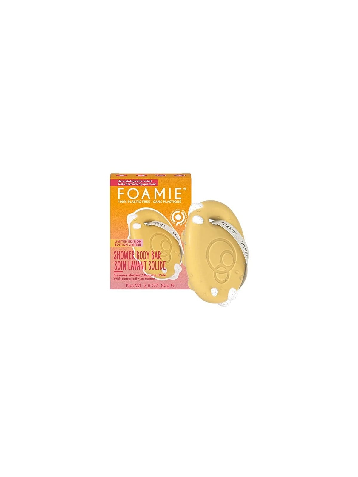 Foamie Beach Please Shower Body Bar Solida cura della doccia donna