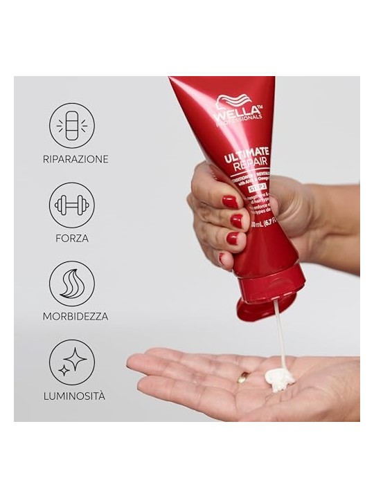 Balsamo riparatore definitivo per capelli danneggiati Wella Professional 200ml