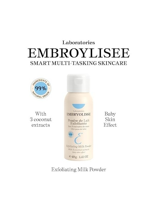 Embryolisse Polvere esfoliante fine Latte esfoliante in polvere 40 g donna Embryolisse www.essenzetotalstyle.com 