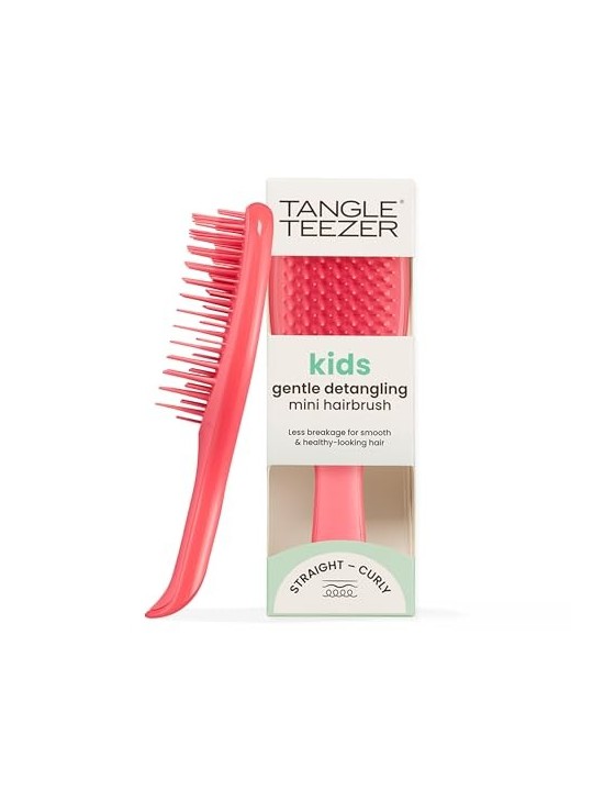 Tangle Teezer The Ultimate Detangler Mini Spazzola per capelli per un facile pettinatura Pink Punch donna