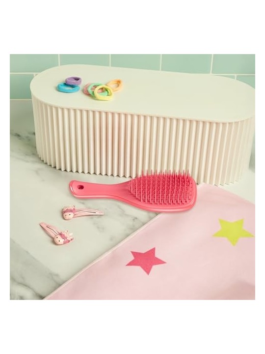Tangle Teezer The Ultimate Detangler Mini Spazzola per capelli per un facile pettinatura Pink Punch donna