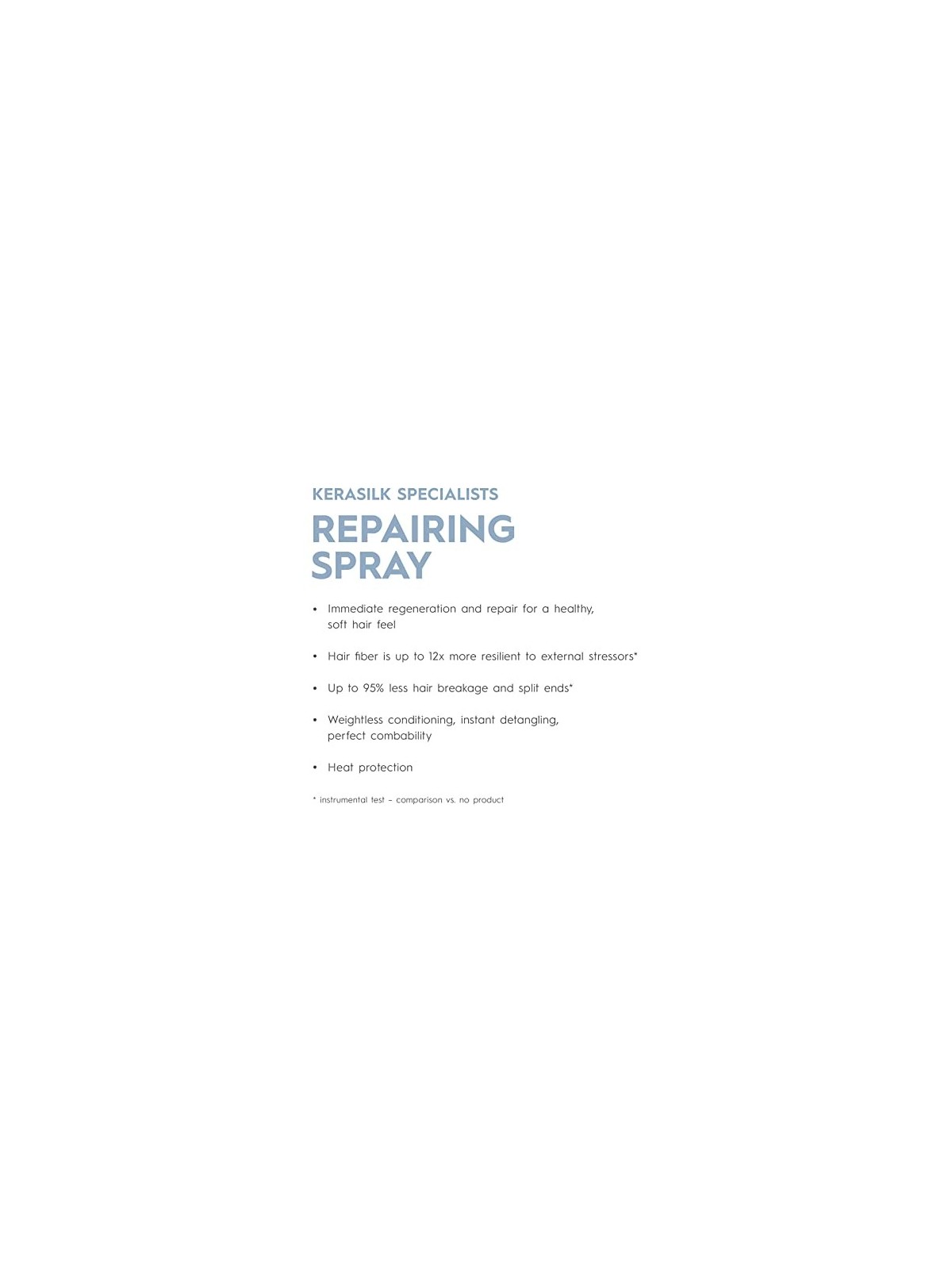 Kerasilk SPECIALISTS Spray Riparatore 50ml donna