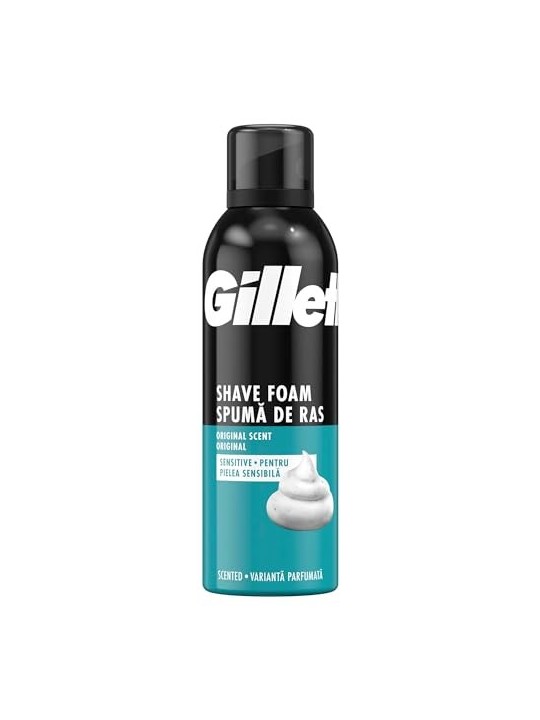 Schiuma da barba GILLETTE Sensitive Shave Foam 200ml