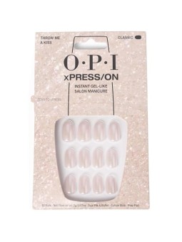 OPI Xpress-On Nail Art 30 unitï¿½ï¿½ Throw Me a Kiss