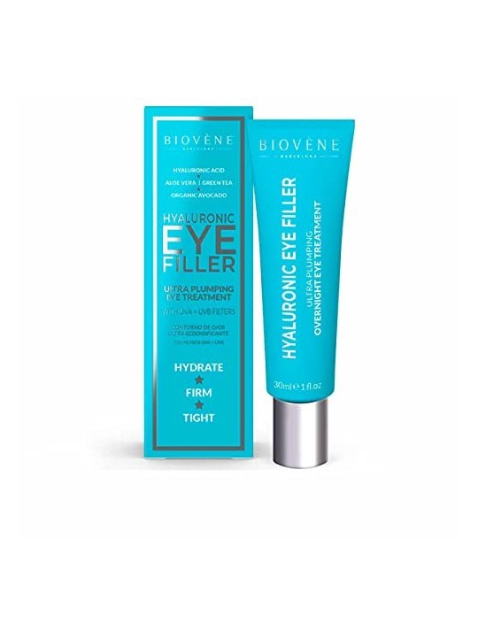 Biovne TRATTAMENTO OCCHI ULTRAvolumizzante HYALURONIC EYE FILLER 30ml donna Biovène www.essenzetotalstyle.com 