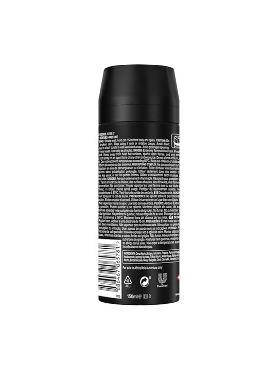 Axe Black Deodorante 150ml Spray per Uomo