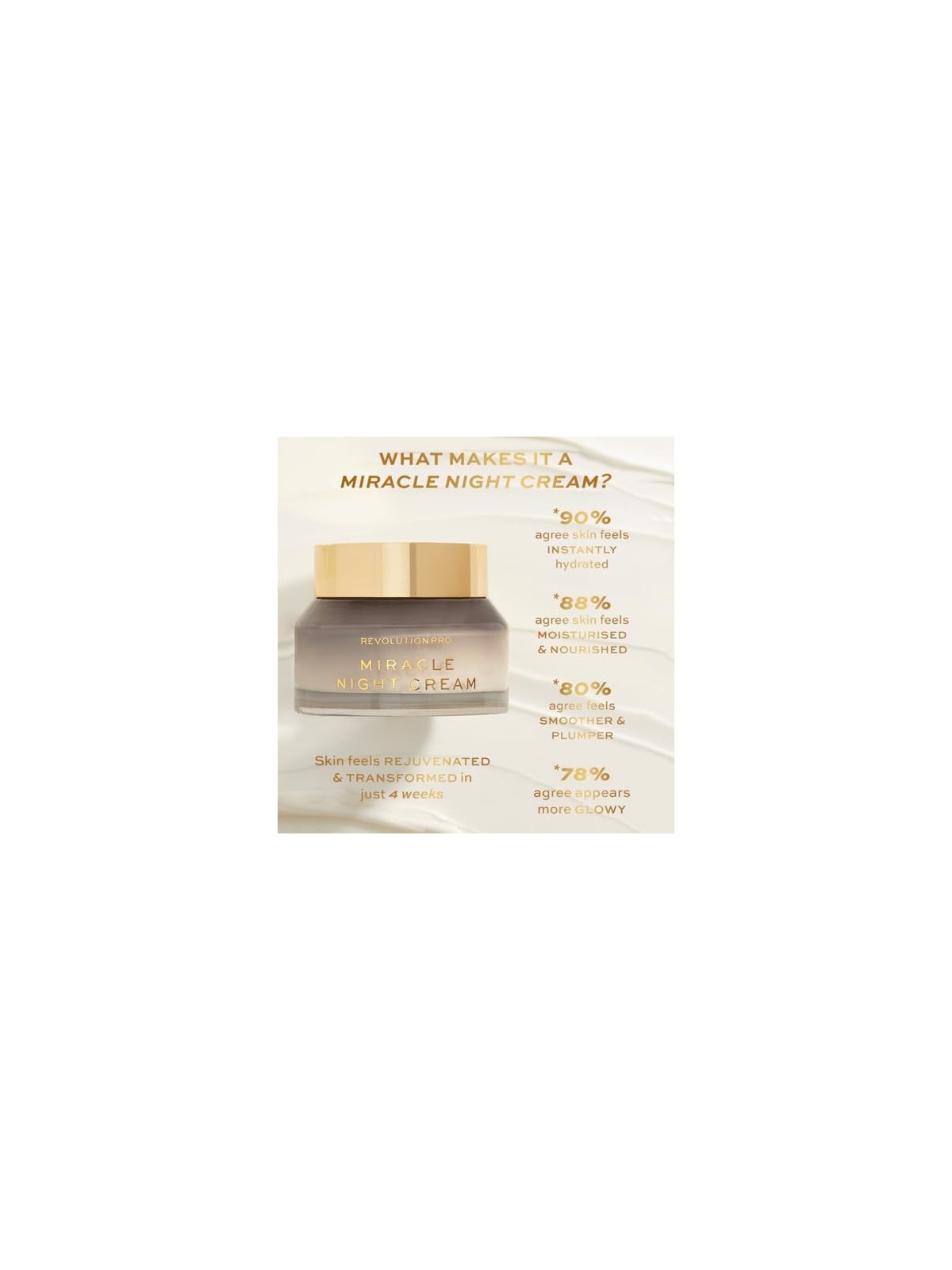 Makeup Revolution Crema notte miracolosa 50ml