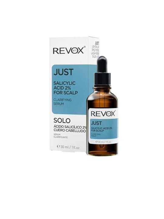 Revox B77 JUST acido salicilico 2 per cuoio capelluto 30ml donna Revox B77 www.essenzetotalstyle.com 