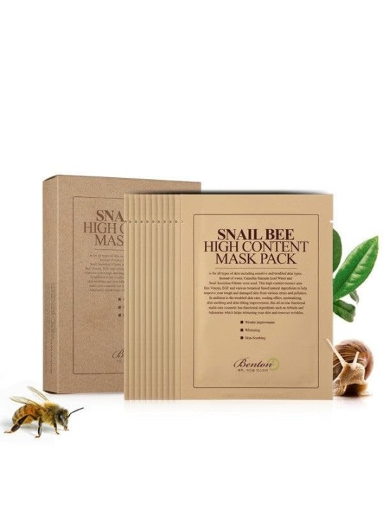Maschera Benton SNAIL BEE HIGH CONTENT 20ml