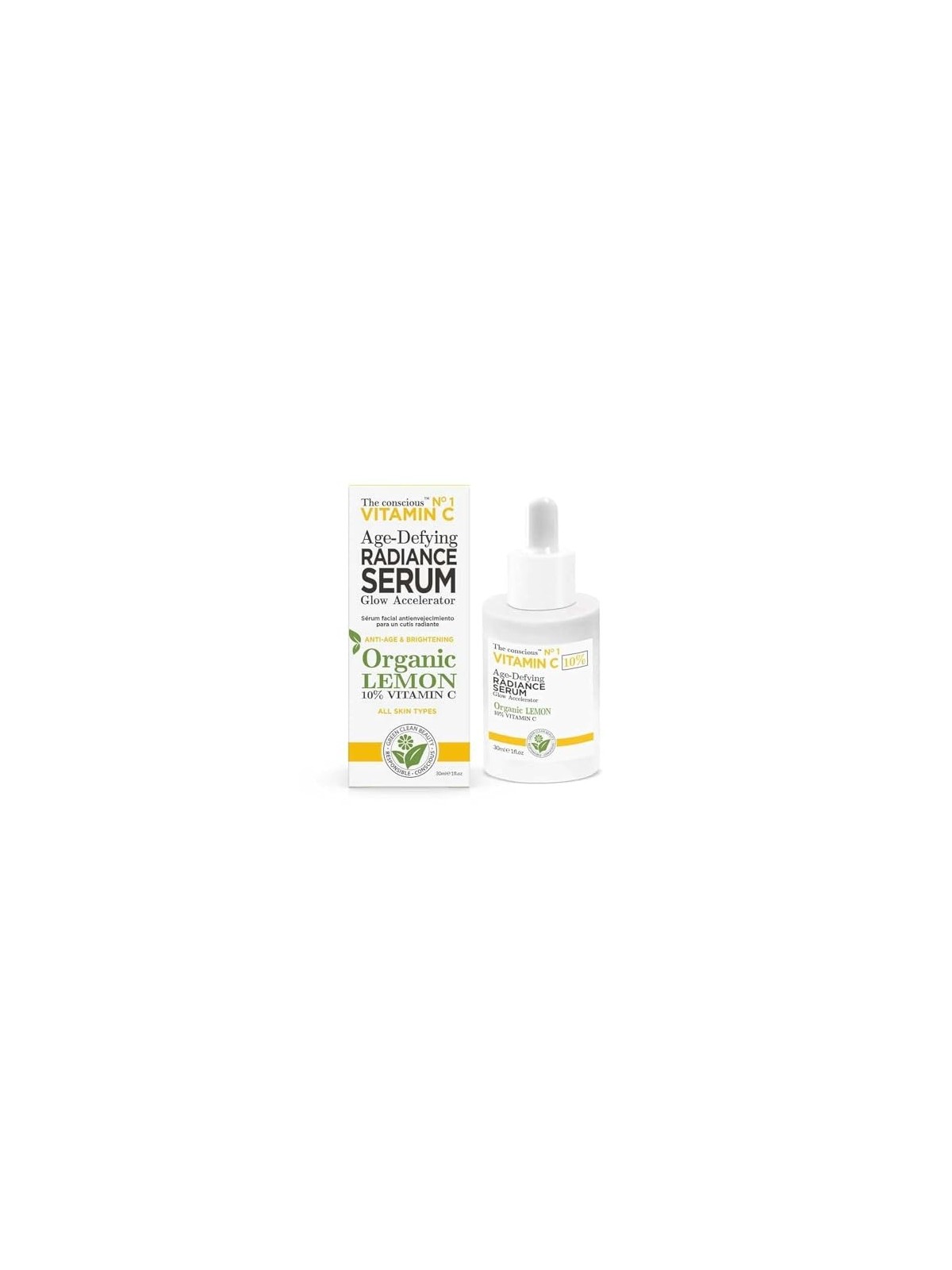 Siero viso VITAMIN C con limone biologico 30ml