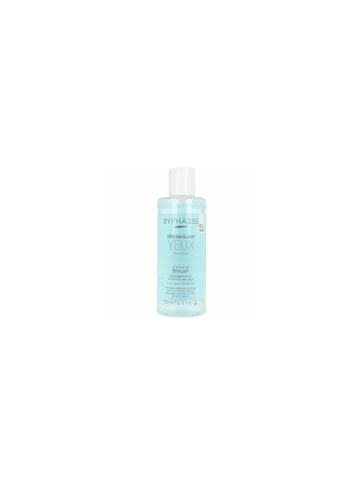 Struccante occhi delicato con estratto di fiordaliso Byphasse 200ml