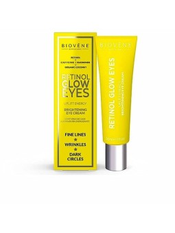 Biovne RETINOL GLOW EYES crema illuminante energizzante per gli occhi 30ml donna Biovène www.essenzetotalstyle.com 