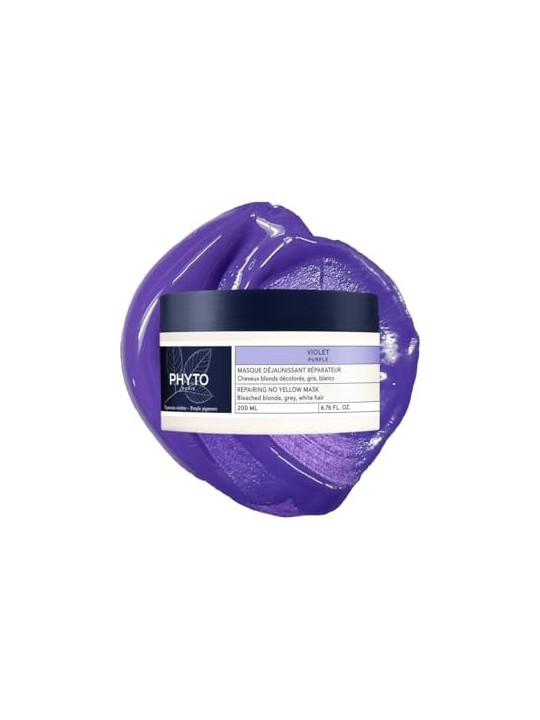 Maschera riparatrice Phyto VIOLET 200ml per capelli danneggiati