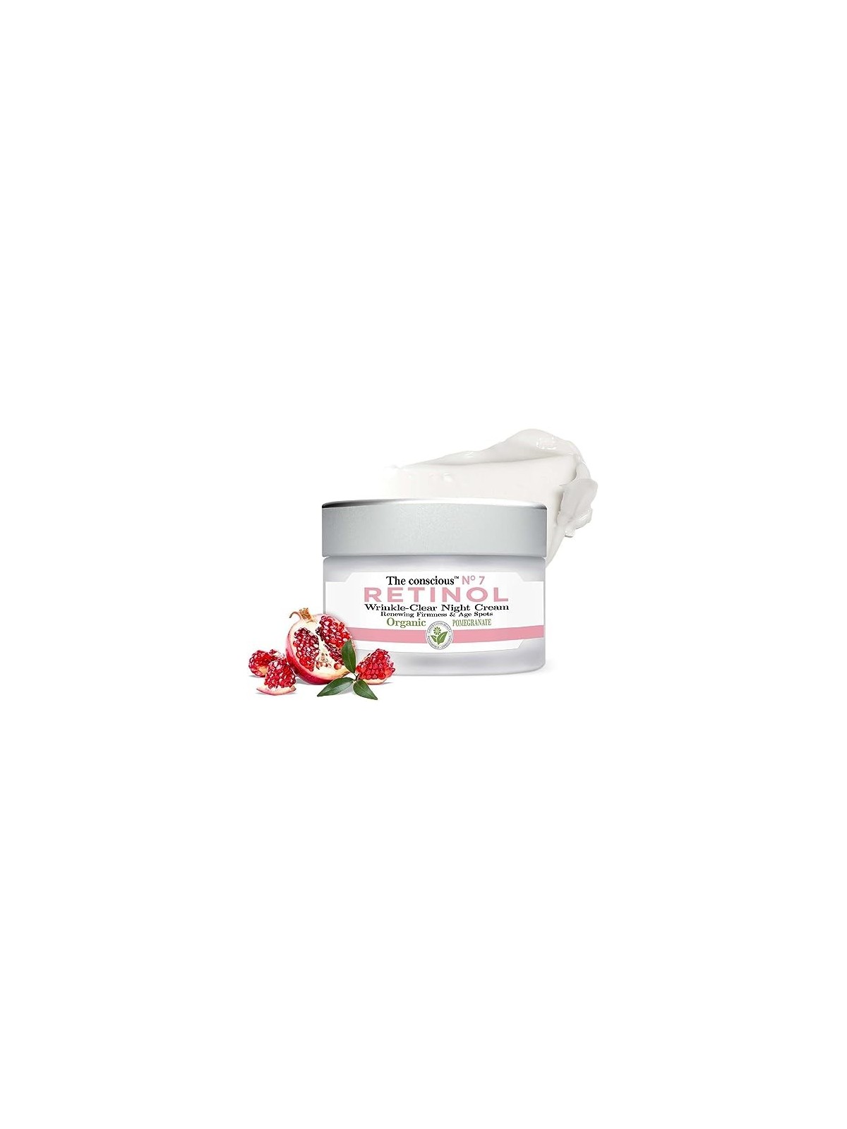 Crema notte antirughe RETINOL con melagrana bio 50ml