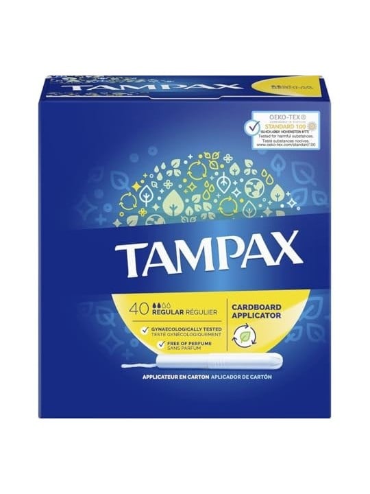 Tampone Tampax REGULAR 40 unitï¿½ï¿½ unisex