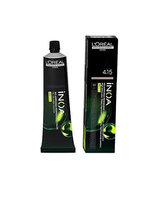 L'Orï¿½ï¿½al Professionnel Paris INOA colore permanente senza ammoniaca 4.15 60 gr unisex