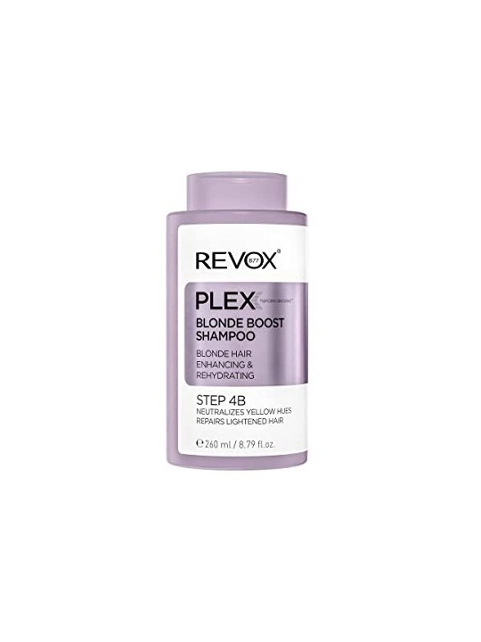 Shampoo potenziante biondo Revox B77 PLEX 260ml donna