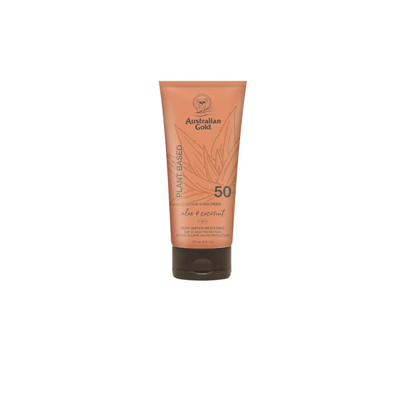 Australian Gold Plant Based Sunscreen Lotion SPF50 177ml