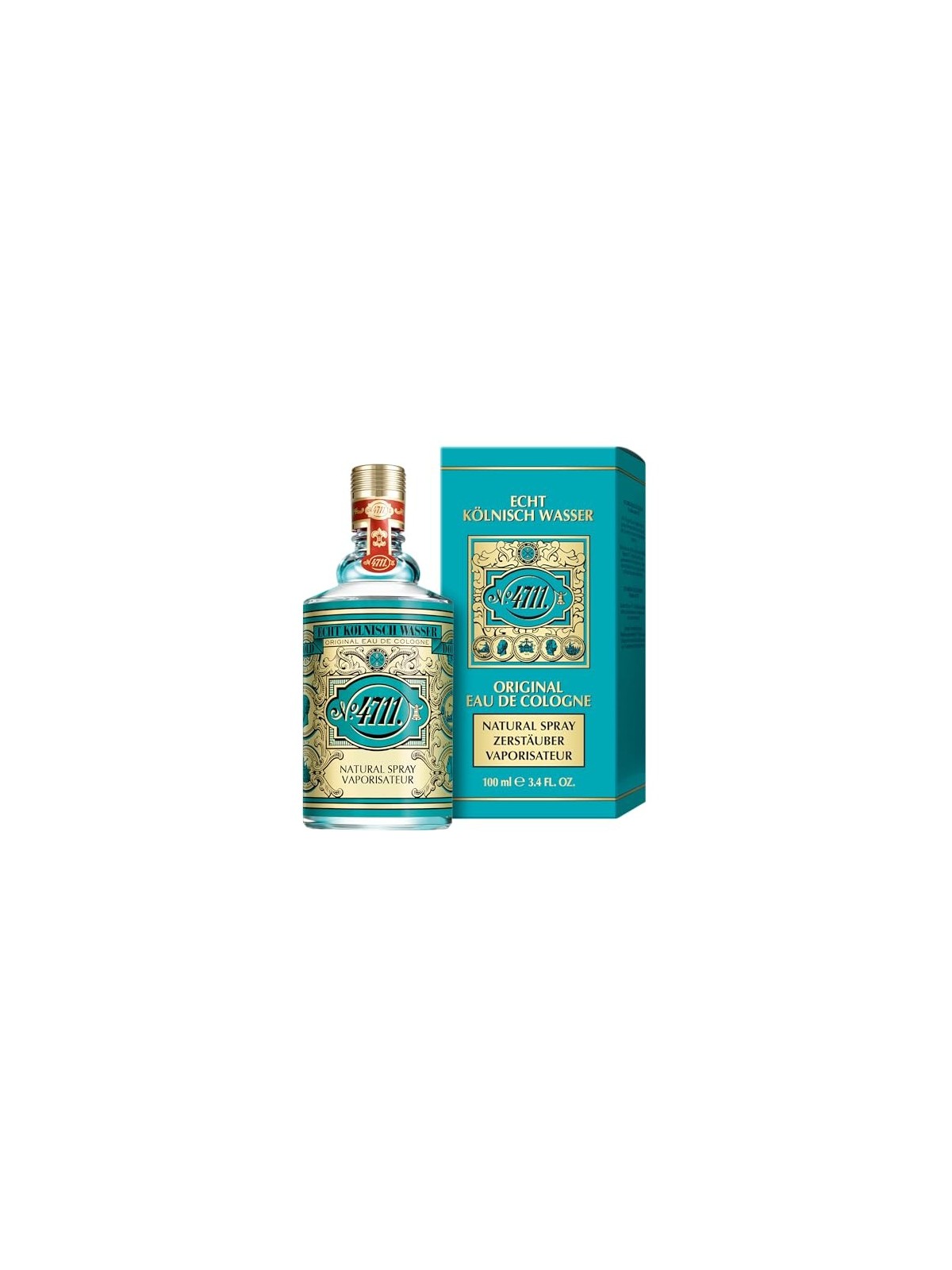 4711 4711 SPRAY NATURALE edc vaporizzatore 100ml unisex 4711 www.essenzetotalstyle.com 
