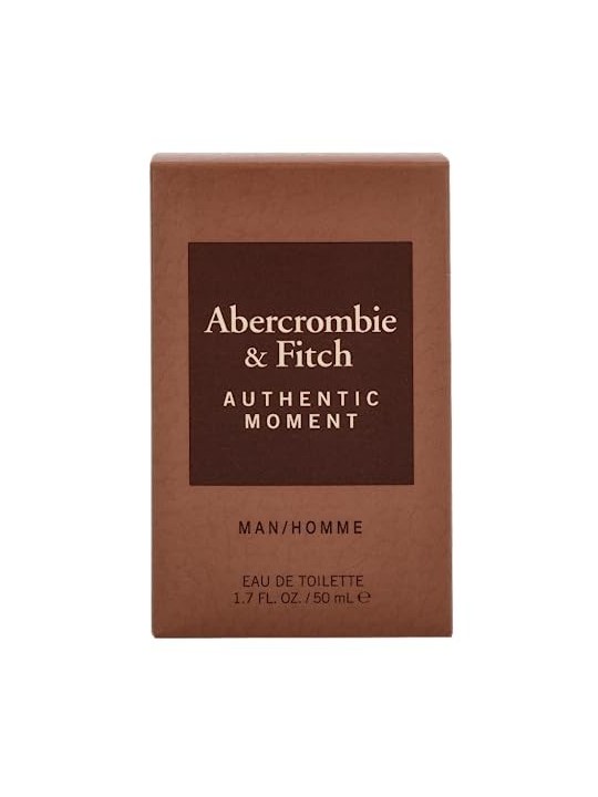 Abercrombie & Fitch Authentic Moment Men eau de toilette Spray 50ml Abercrombie & Fitch www.essenzetotalstyle.com 