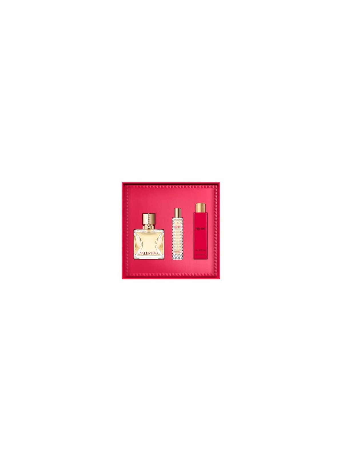 Valentino Voce Viva Giftset 115ml eau de parfum Spray 100ml- eau de parfum Spray 15ml