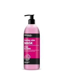 Maschera capelli colorante tonificante Biondo Rosa 500g