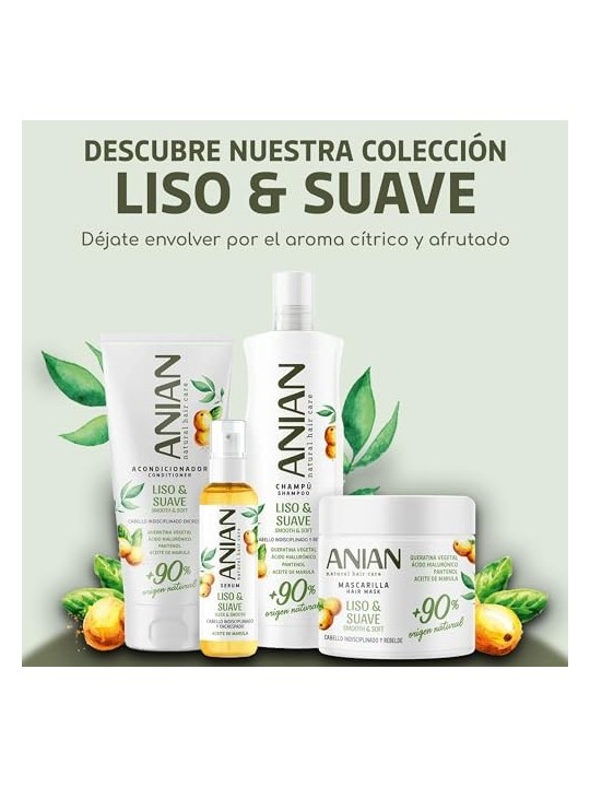 Anian LISO and SUAVE Keratin Vegetal Shampoo 400ml Women