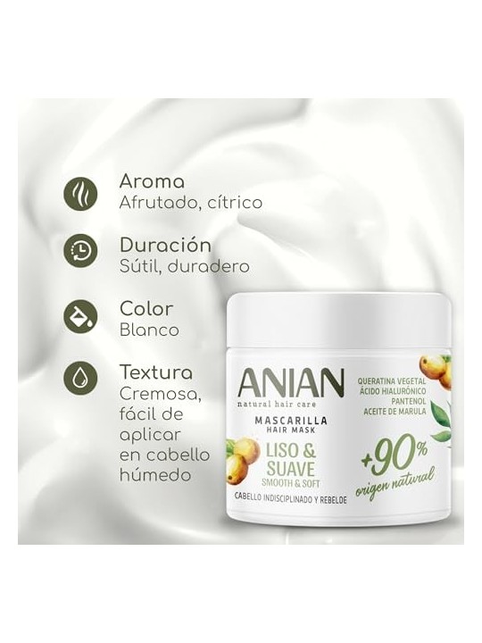Maschera Liscia e Morbida con Cheratina Vegetale 350ml per Donna