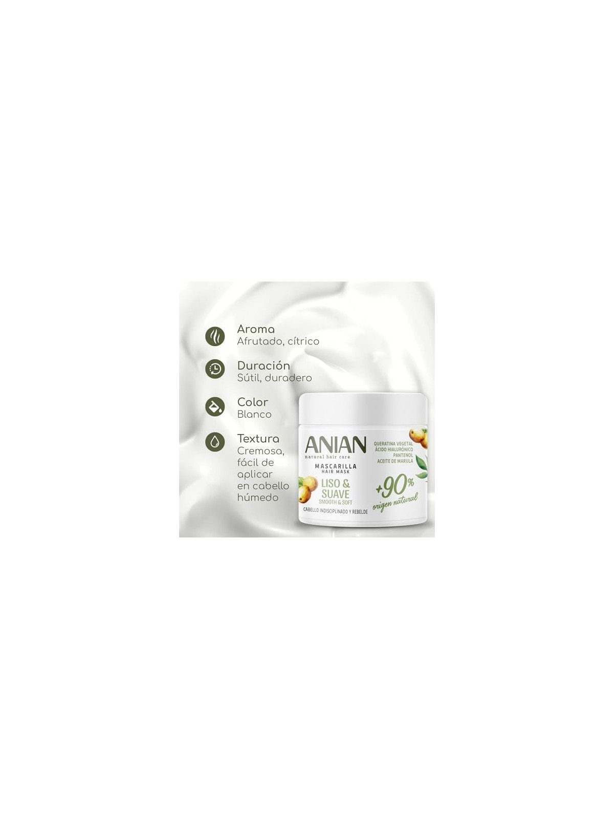 Maschera Liscia e Morbida con Cheratina Vegetale 350ml per Donna