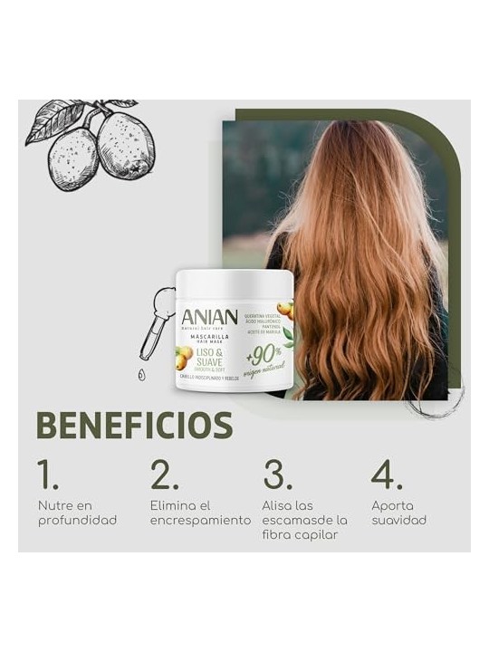 Maschera Liscia e Morbida con Cheratina Vegetale 350ml per Donna