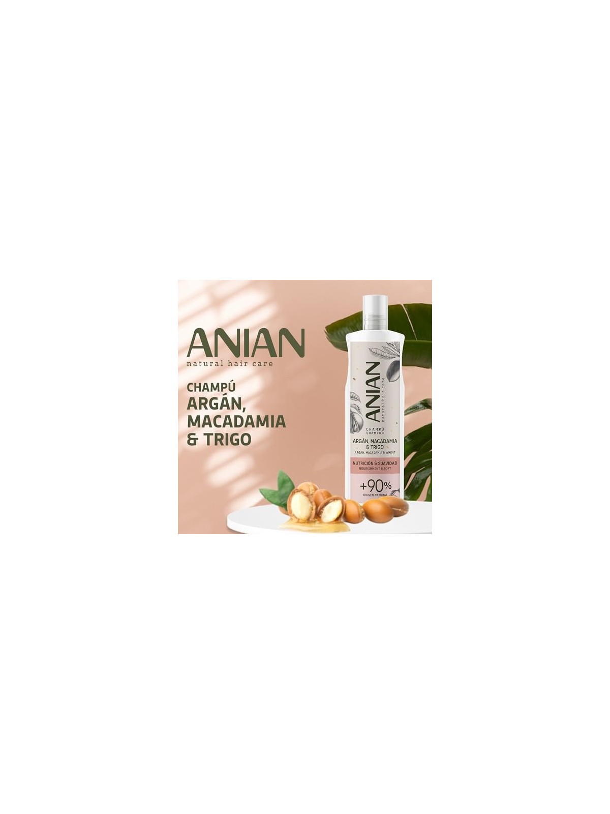 Anian ARGN nutrizione e morbidezza shampoo 400ml donna
