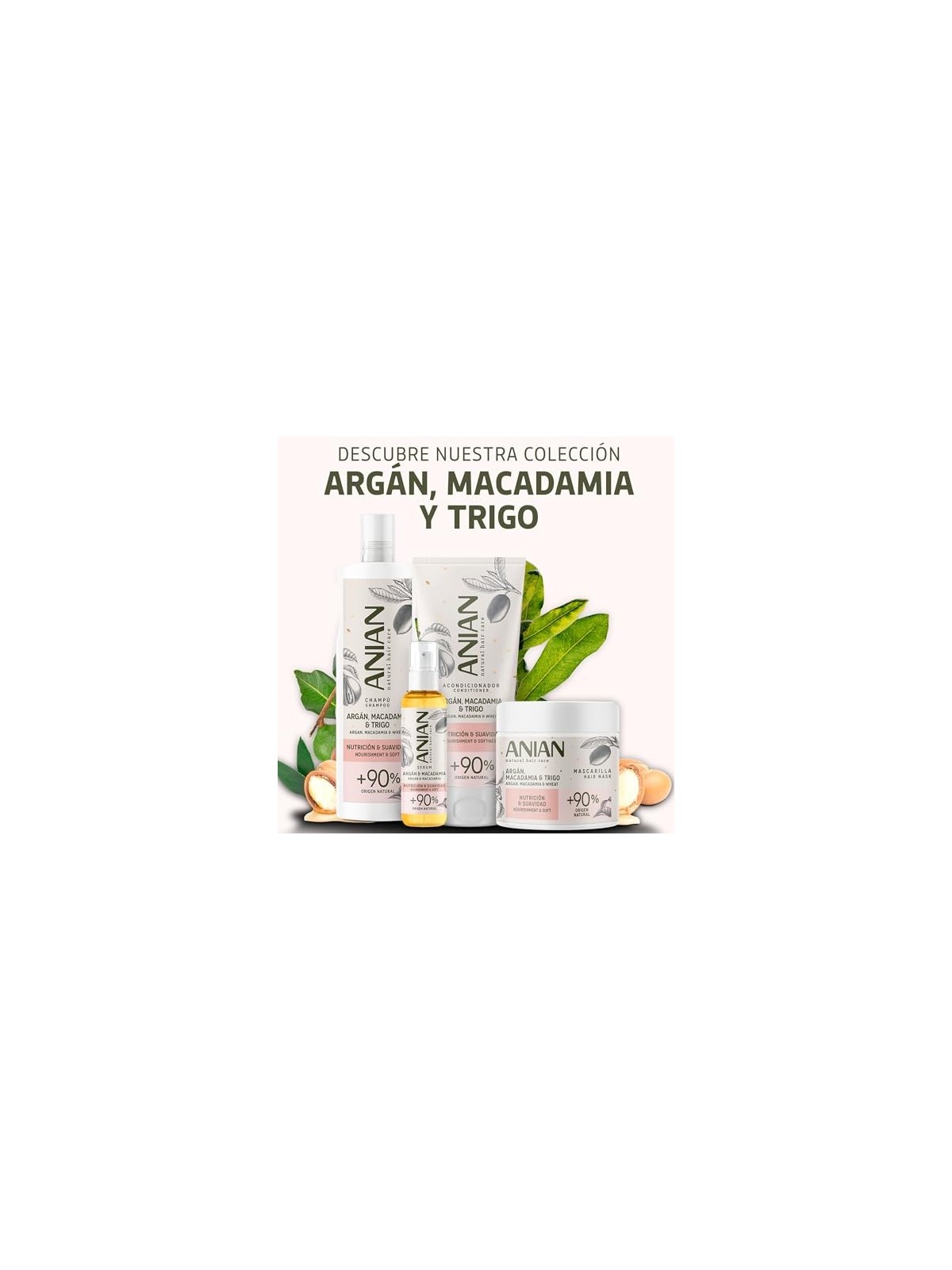 Anian ARGN nutrizione e morbidezza shampoo 400ml donna