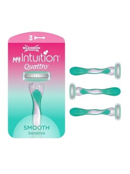 WILKINSON Sword Quattro For Women Rasoio sensibile 3 pz