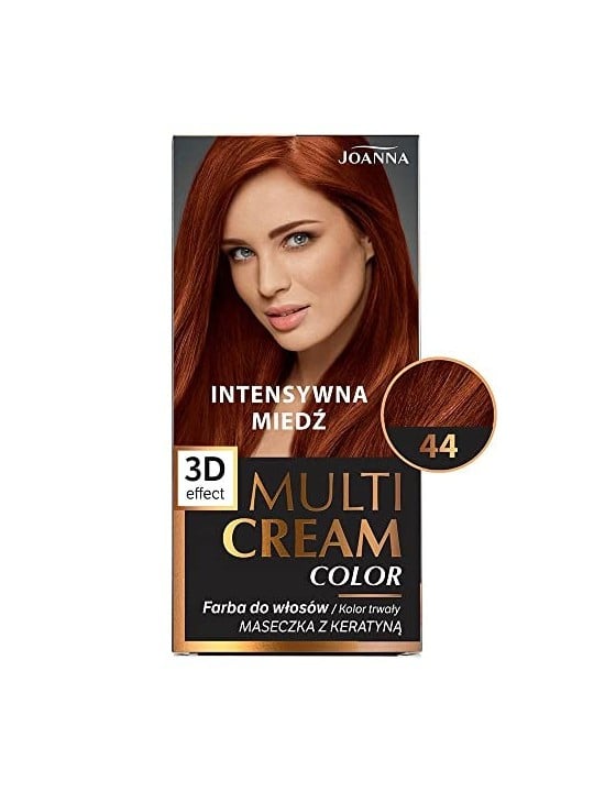 JOANNA Multi Cream Color tintura per capelli 44 Rame Intensivo