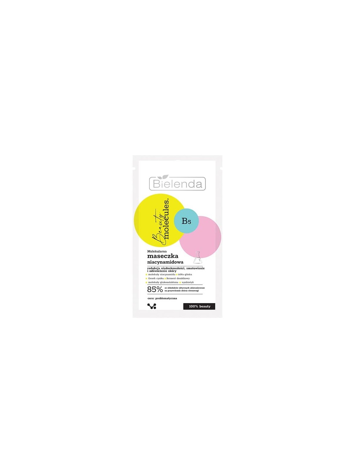 Maschera molecolare alla niacinamide BIELENDA Beauty Molecules 8g