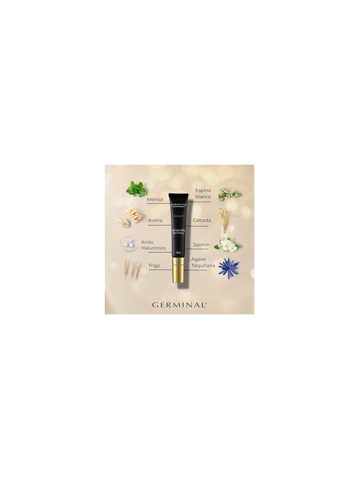 Germinal AZIONE IMMEDIATA RADIANZA contorno occhi 15ml donna