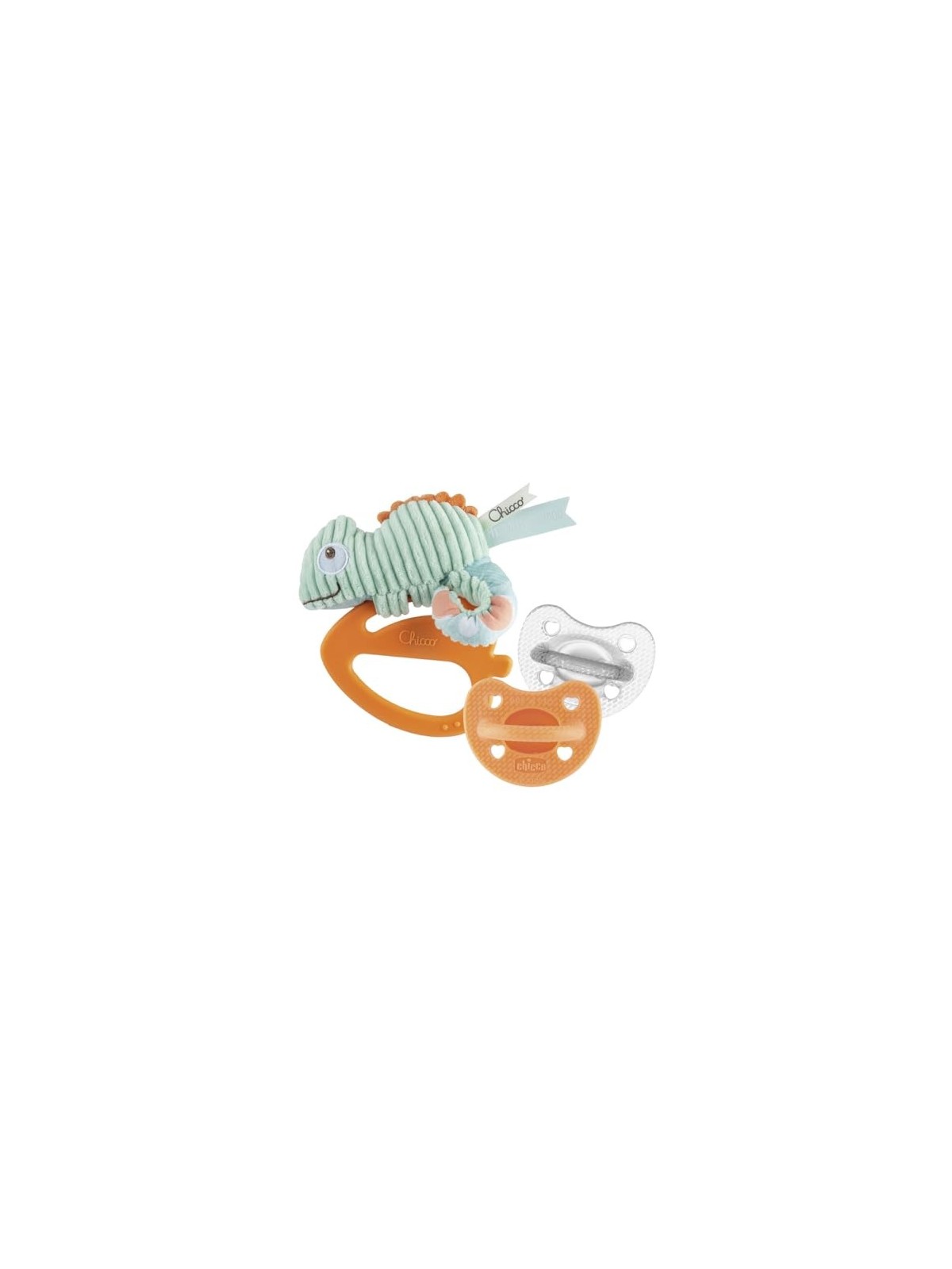 CHICCO Physioforma Luxe ciuccio in silicone 616 mesi Arancione Incolore 2 pz