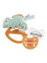 CHICCO Physioforma Luxe ciuccio in silicone 616 mesi Arancione Incolore 2 pz
