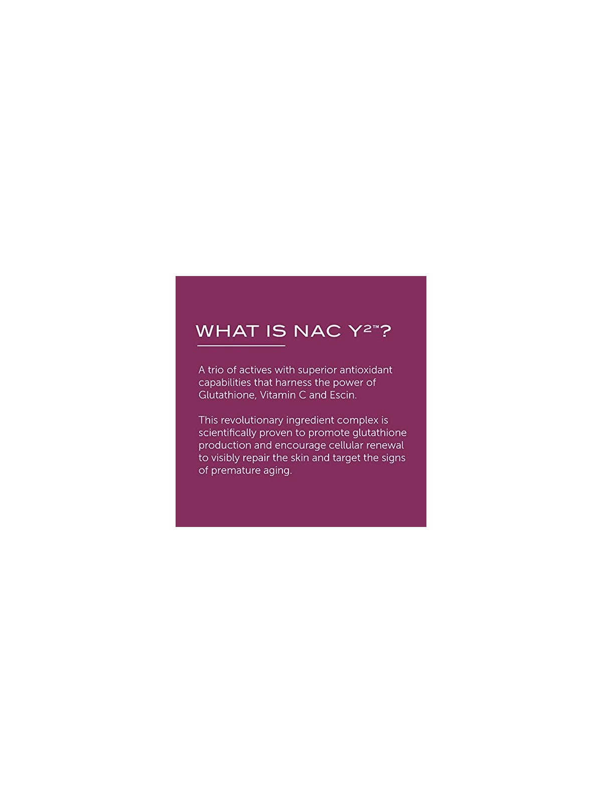 111Skin NAC Y2 Repair Night Cream 50ml acquista 
