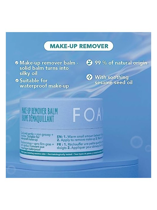 Foamie Magic Cleanse MakeUp Remover Balm Balsamo struccante donna