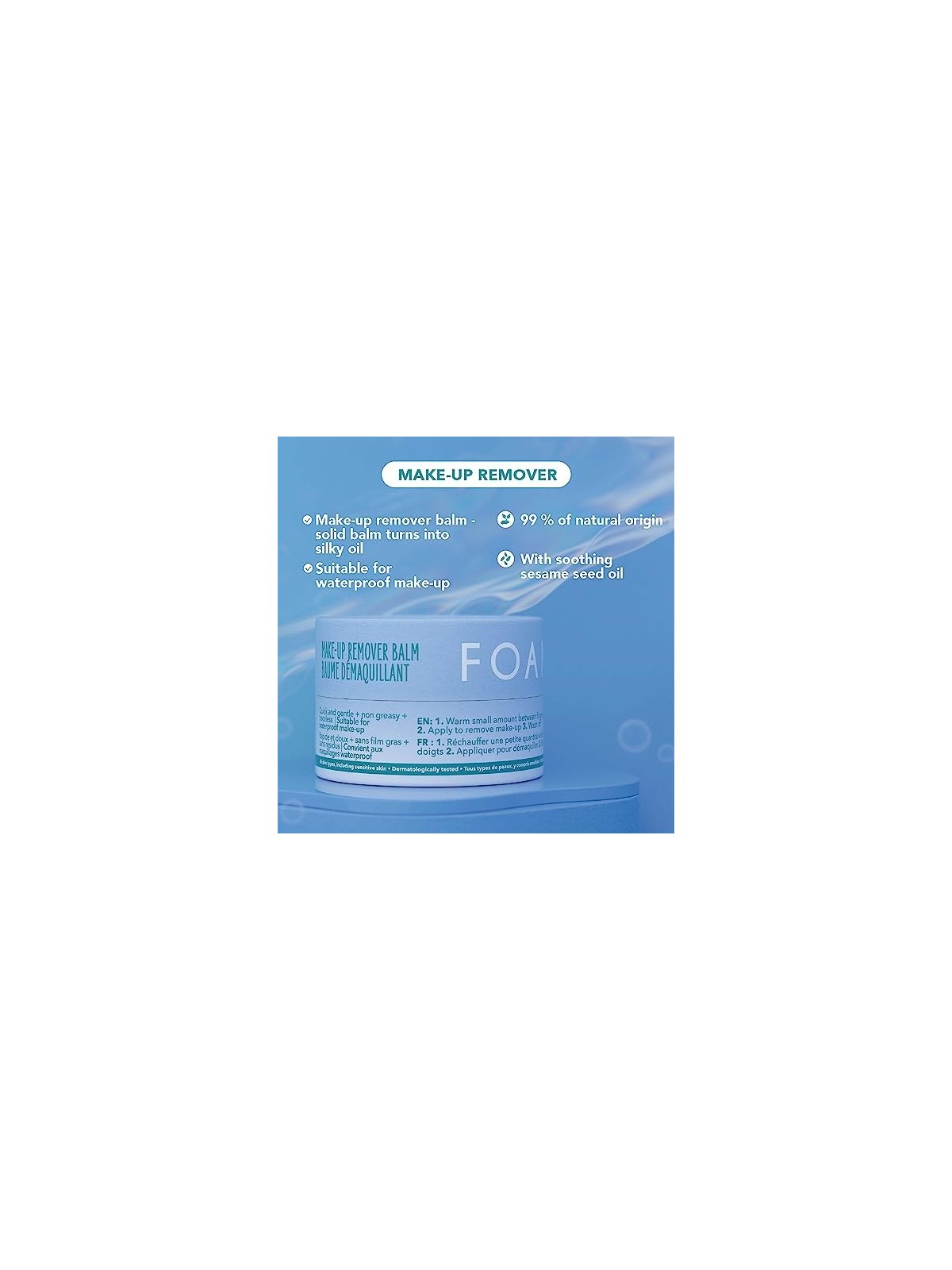 Foamie Magic Cleanse MakeUp Remover Balm Balsamo struccante donna