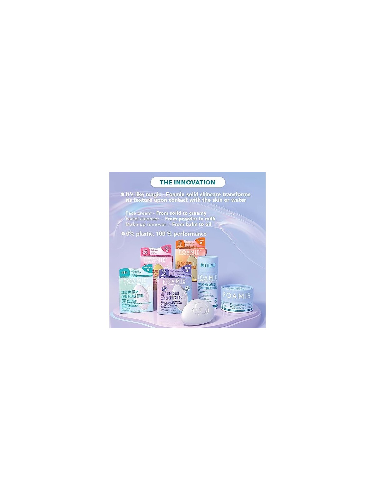 Foamie Magic Cleanse MakeUp Remover Balm Balsamo struccante donna