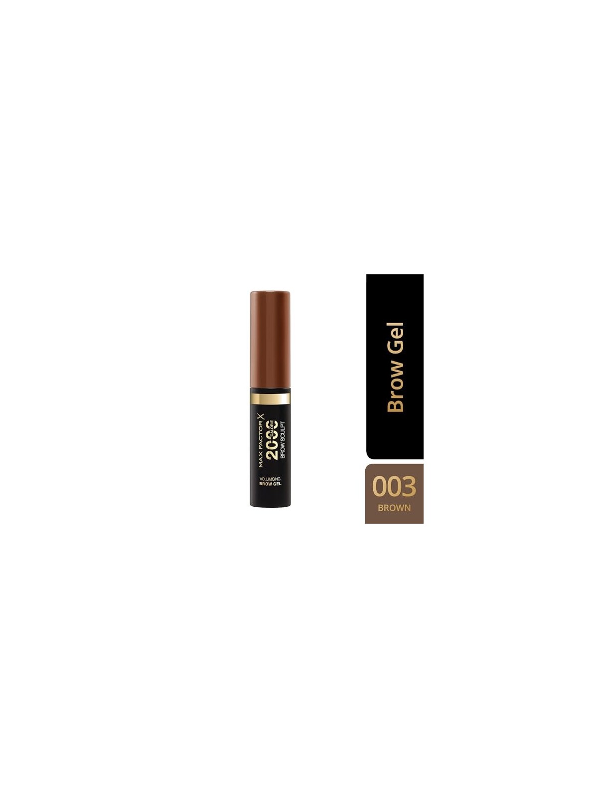 Max Factor 2000 Calorie Brow Sculpt Volumising Brow Gel 4,5ml Numero 003 Brown