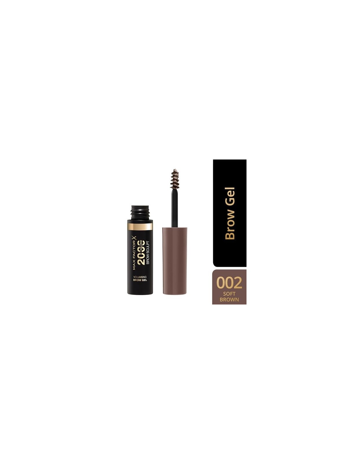 Max Factor 2000 Calorie Brow Sculpt Volumising Brow Gel 4,5ml Numero 001 Soft Brown