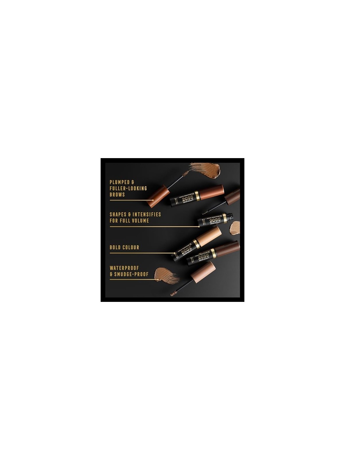 Max Factor Scolpitore per sopracciglia 2000 Calorie 45 ml donna 001 Dark Blonde