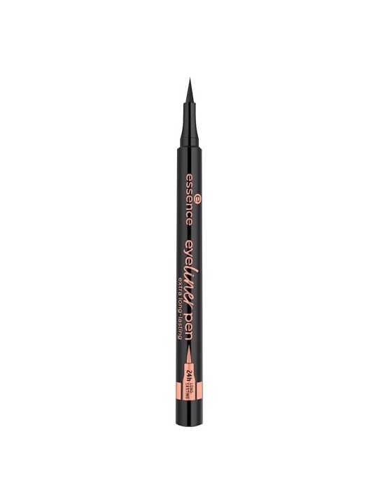 Essence Penna eyeliner waterproof a lunga tenuta extra 11 ml donna 010 Blackest Black