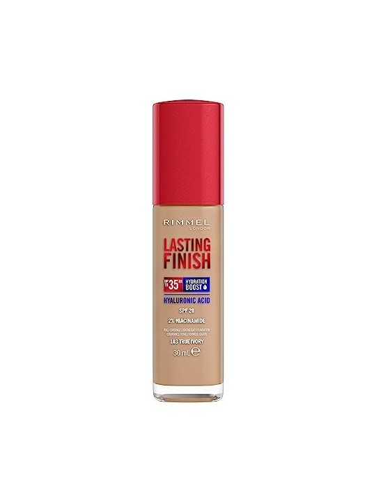 Rimmel Finitura duratura Fondotinta 35H SPF20 30 ml donna 103 True Ivory