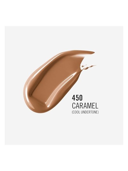 Rimmel London LASTING FINISH boost di idratazione SPF20 450Caramello 30ml donna