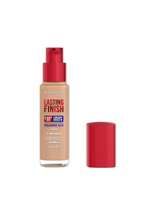 Rimmel Finitura duratura Fondotinta 35H SPF20 30 ml donna 160 Vanilla